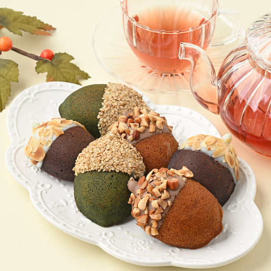 グルテンフリーのどんぐりケーキセット【季節限定】